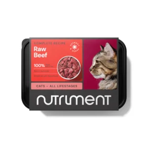 Nutriment Cat food Beef Formula 500g tray