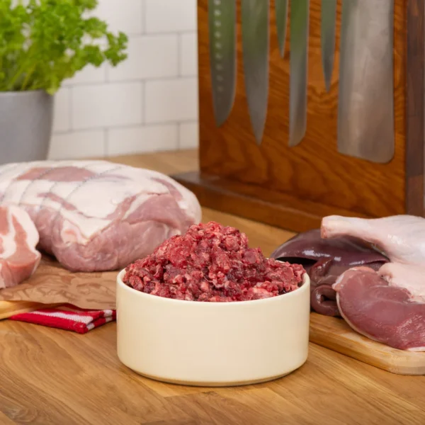 The Dogs Butcher Pork and Duck 80/10/10  1KG