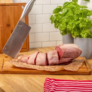 The Dogs Butcher Ox (Beef) Tongue whole (weight between 650g-1.2KG)