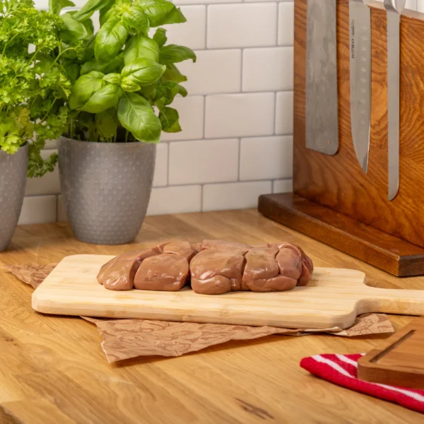 The Dogs Butcher Ox (beef) Kidney 500g locally sourced.