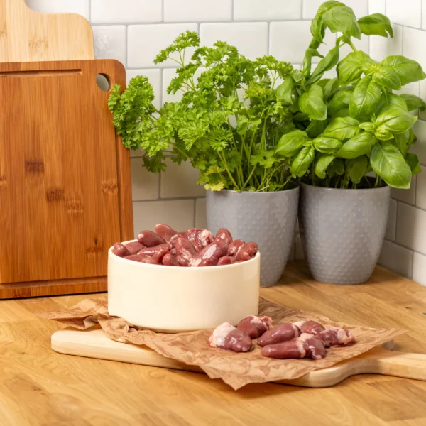 The Dogs Butcher ~ Chicken Hearts (Free range) 1KG