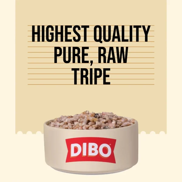 DIBO0001Tripe_3 *NEW* DIBO ~ Tripe Freeflow Mince 1kg