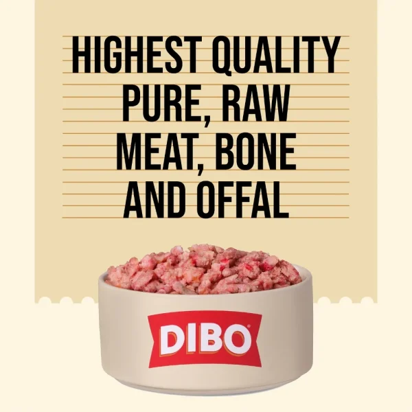 DIBO0012Chicken_Salmon_Offal_3 *NEW* DIBO ~ Chicken, Salmon & offal Freeflow 1kg