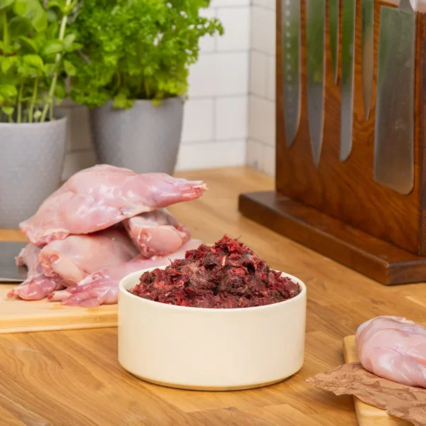 The Dogs Butcher ~ Gutted Wild British Hare 1kg (may contain shot)