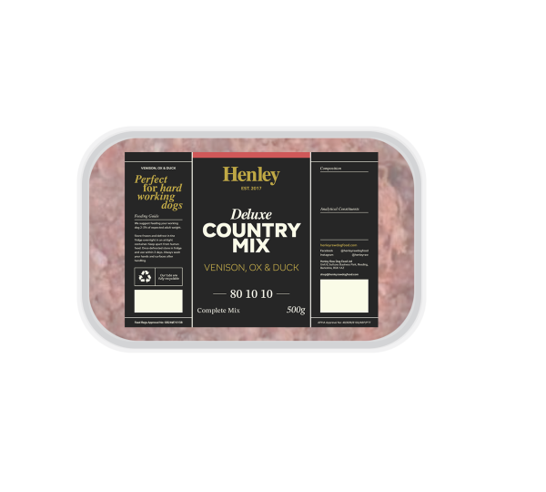 COUMIXDEL Henleys Deluxe Country Mix 80/10/10 500g