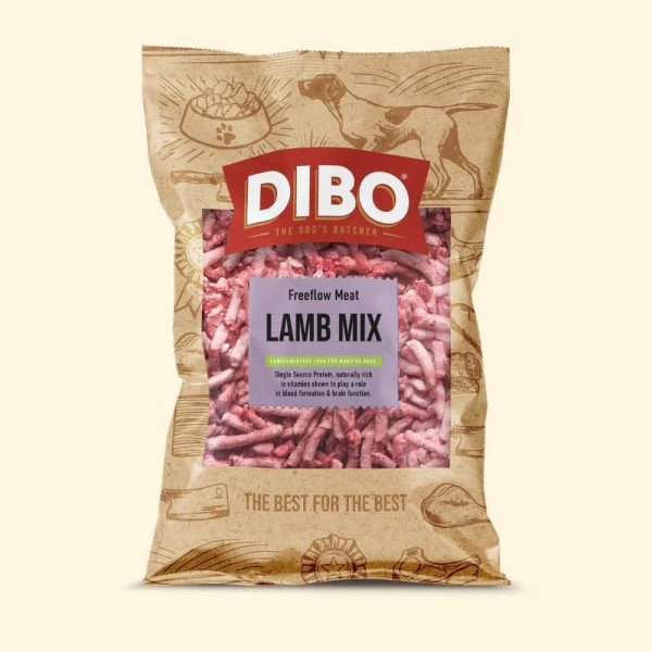 *NEW* DIBO Free Flow Mince Lamb Mix 1kg