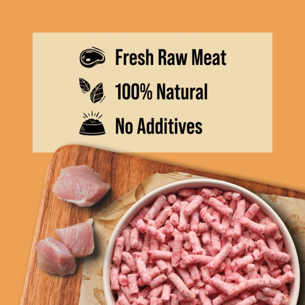 *NEW* DIBO Free Flow Mince Chicken & Rabbit  90/10 1kg