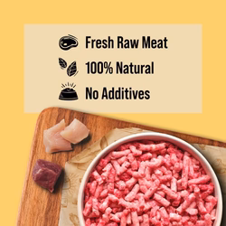 *NEW* DIBO ~  DIBO Free Flow Mince Chicken and Lamb 90/10 1kg