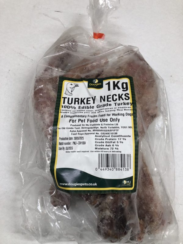 Dougies ~ Turkey Necks 1kg