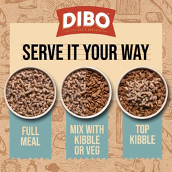 DIBO0032Salmon_Tripe_5 *NEW* DIBO Free Flow Mince Salmon & Tripe 1kg