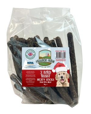 *New* Nova Dog Chews ~ Three Bird Roast Meaty Sticks