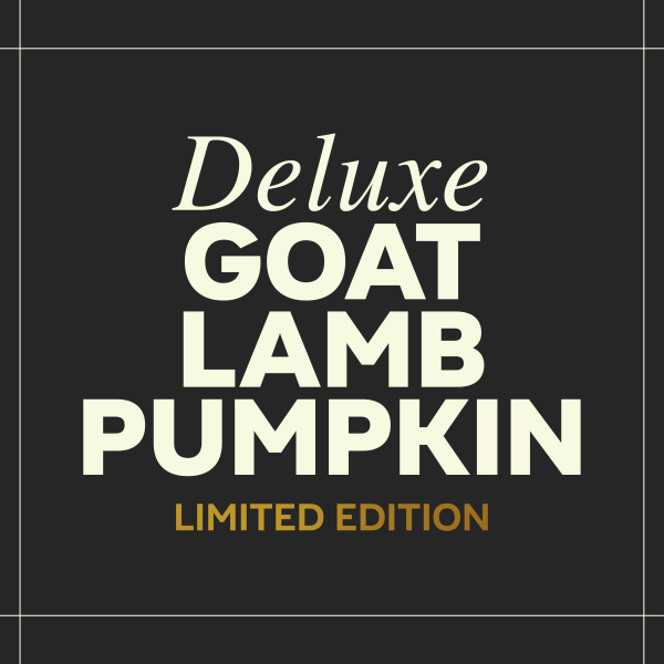 Henley ~ Deluxe Goat, Lamb & Pumpkin 500g Limited Edition