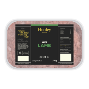 Henley ~ Just Lamb 80/10/10 500g