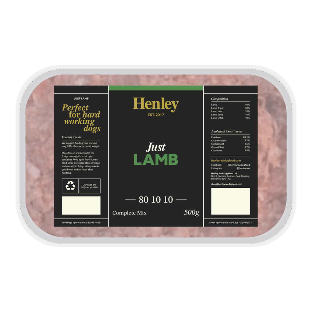 Henley Raw Just Lamb