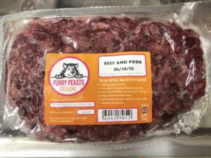 Furry Feasts ~ Deluxe Beef & Pork 80/10/10 (500g)