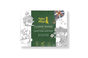 Paleo Ridge ~ Classic Lamb Tripe & Duck 1kg