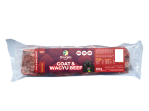 Dougies ~ Goat & Wagyu Beef   80/10/10  560g Limited Edition