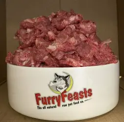 Furry Feasts ~ Deluxe Turkey & Pork 80/10//10  (500g)