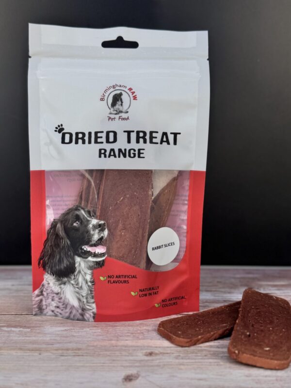 Birmingham Raw ~ Rabbit Slice Dry Treats