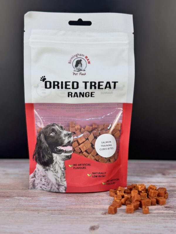 Birmingham Raw ~ Salmon Training Cube Treats 100g