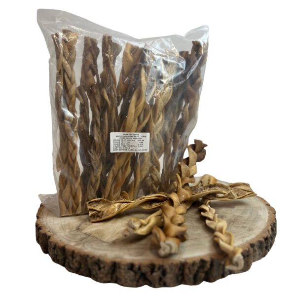 Nova ~ Giant Beef Skin Braid 30cm (each)