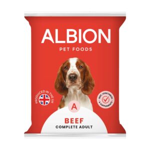 Complete-Adult-Beef Albion Pet Foods ~ Complete Adult Beef 80/10/10 454g