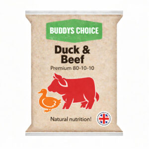 Albion Pet Foods ~ Buddys Choice Duck & Beef 80/10/10 454g