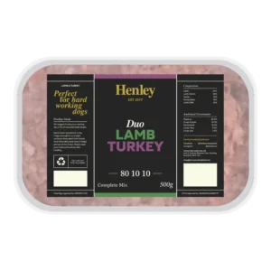 Henley ~ Duo Lamb & Turkey 80/10/10 500g