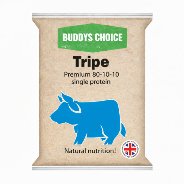 Albion Pet Foods ~ Buddys Choice Purely Tripe 80/10/10 454g