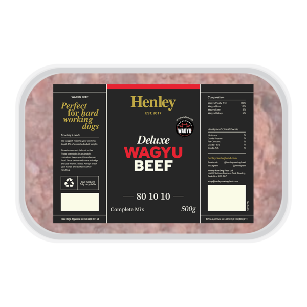 Henley ~ Deluxe Wagyu Beef  80/10/10 500g