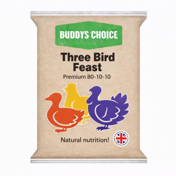 test-2 Albion Pet Foods ~ Buddys Choice Three Bird Feast 80/10/10 454g