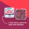 A_lean_mince_great_for_dogs_with_allergies_1 Mersey Raw ~ Venison Raw Dog Food 500g