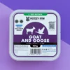 Goat_Goose_Raw_Dog_Food_500g_Frozen_Complete_Mince_Meat_80_10_10 Mersey Raw ~ Goat & Goose 500g