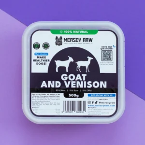 Mersey Raw ~ Goat & Venison 500g