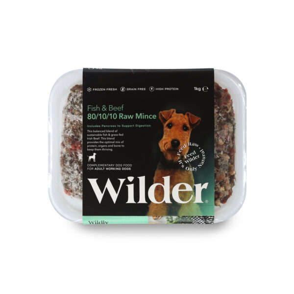 Wilder ~ Fish & Beef 80/10/10  500g