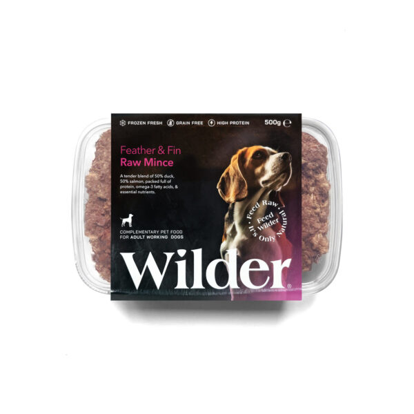 Wilder ~ Feather & Fin Raw Mince 500g