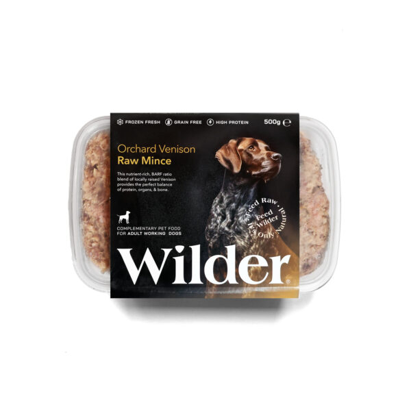 Wilder ~ Orchard Venison 500g - Not single protein