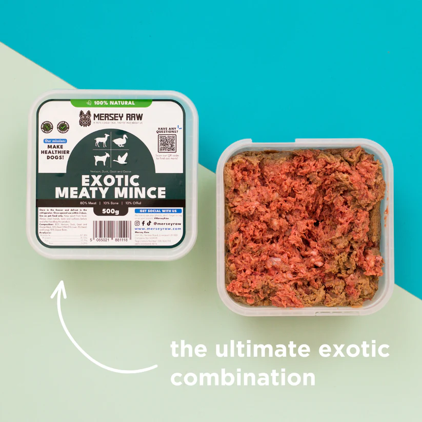Mersey Raw ~ Exotic Meaty Mince 500g