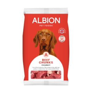 Albion Pet Foods ~ Beef Chunks 1KG