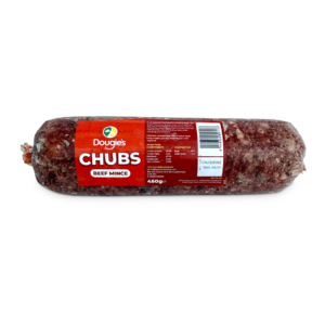 Dougies ~ Beef Mince Chubb 450g