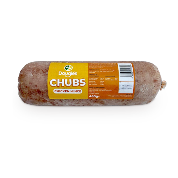 Chub - Chicken Dougies ~ Chicken Mince Chubb 450g
