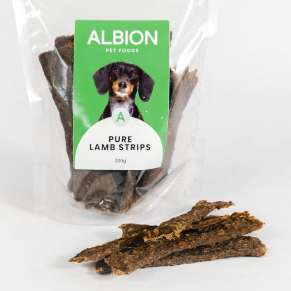 Pure-Lamb-Strips-1-scaled Albion Pure Lamb Meat Strips 100g