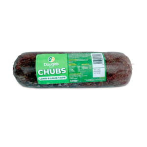Dougies ~ Lamb & Lamb Tripe Chubb 450g