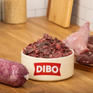 Dibo by Bulmer Petfood ~ Rabbit Mix  Chubb 454g 80/10/10