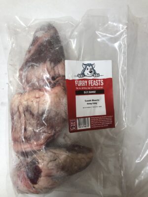 IMG_4941 Furry Feasts ~ Whole Lamb Hearts 1kg