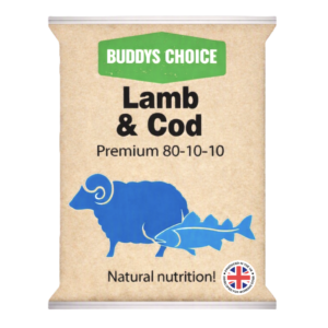 Albion Pet Foods ~ Buddys Choice Lamb & Cod 80/10/10  454g