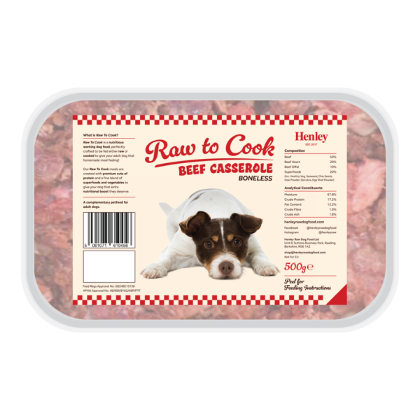 Henley ~ Raw to Cook Beef Casserole 500g