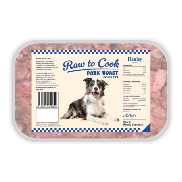 Henley ~ Raw to Cook Pork Roast 500g