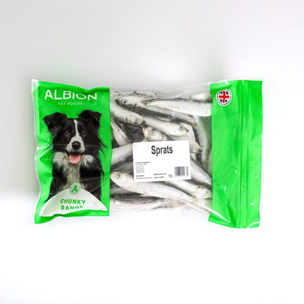 Sprats-square Albion Pet Foods ~ Sprats Frozen 1KG